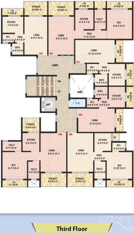 Images for Cluster Plan of Dolphin Sunflower Apartment