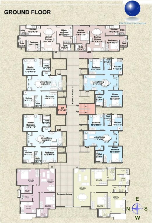 Images for Cluster Plan of Confident Centaurus