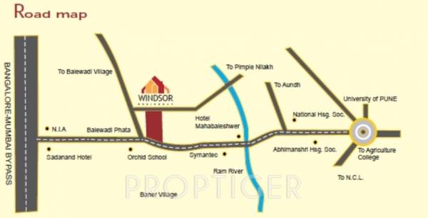 Images for Location Plan of Icon Windsor Residency