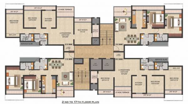 Images for Cluster Plan of Triveni Laurel Images for Cluster Plan of Triveni Laurel