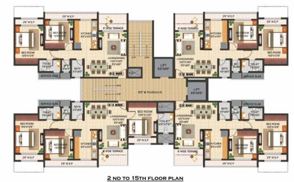Images for Cluster Plan of Triveni Laurel Images for Cluster Plan of Triveni Laurel
