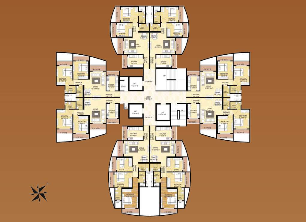 Images for Cluster Plan of Ravi Gaurav Woods II