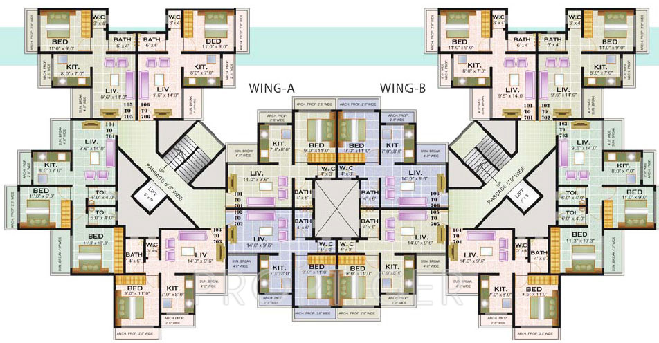 Images for Cluster Plan of Laxmi Shankar Heights Phase 2
