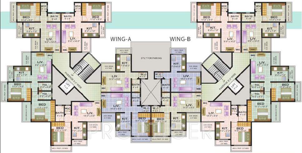 Images for Cluster Plan of Laxmi Shankar Heights Phase 2