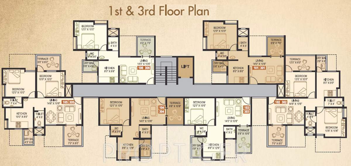  aastha Images for Cluster Plan of Arihanta Aastha