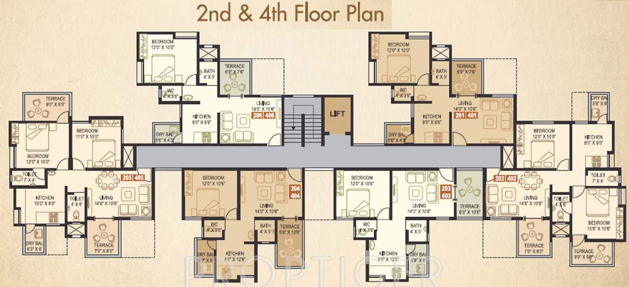  aastha Images for Cluster Plan of Arihanta Aastha