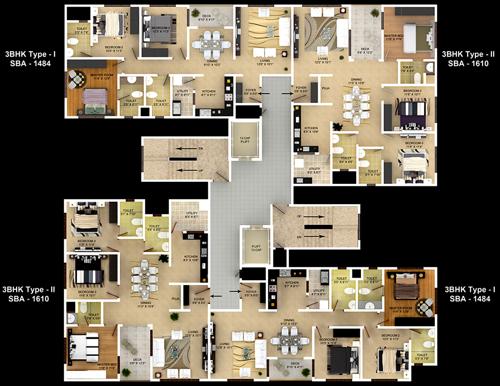 Images for Cluster Plan of Skylark Ithaca Images for Cluster Plan of Skylark Ithaca