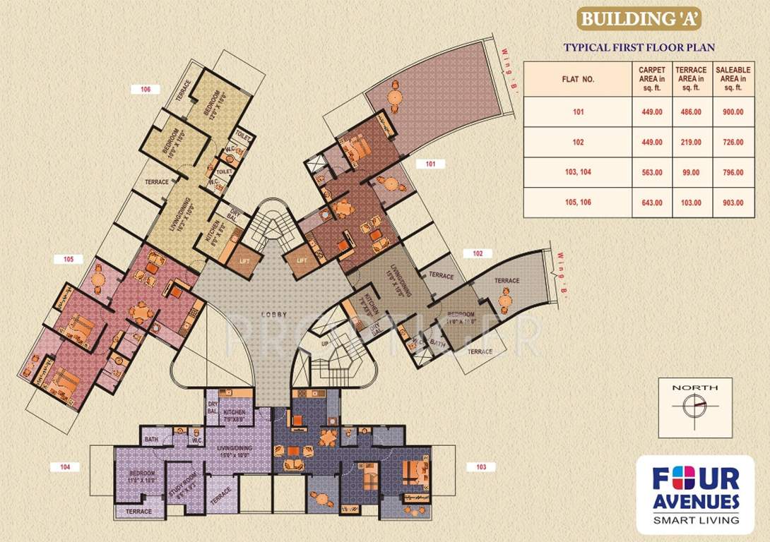 Images for Cluster Plan of Ikon Four Avenues