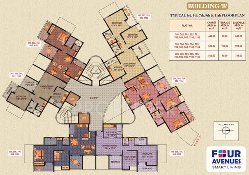 Images for Cluster Plan of Ikon Four Avenues Images for Cluster Plan of Ikon Four Avenues