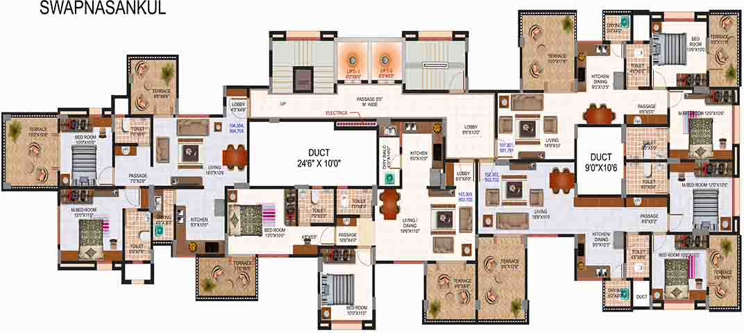 Images for Cluster Plan of Shree Swapna Sankul