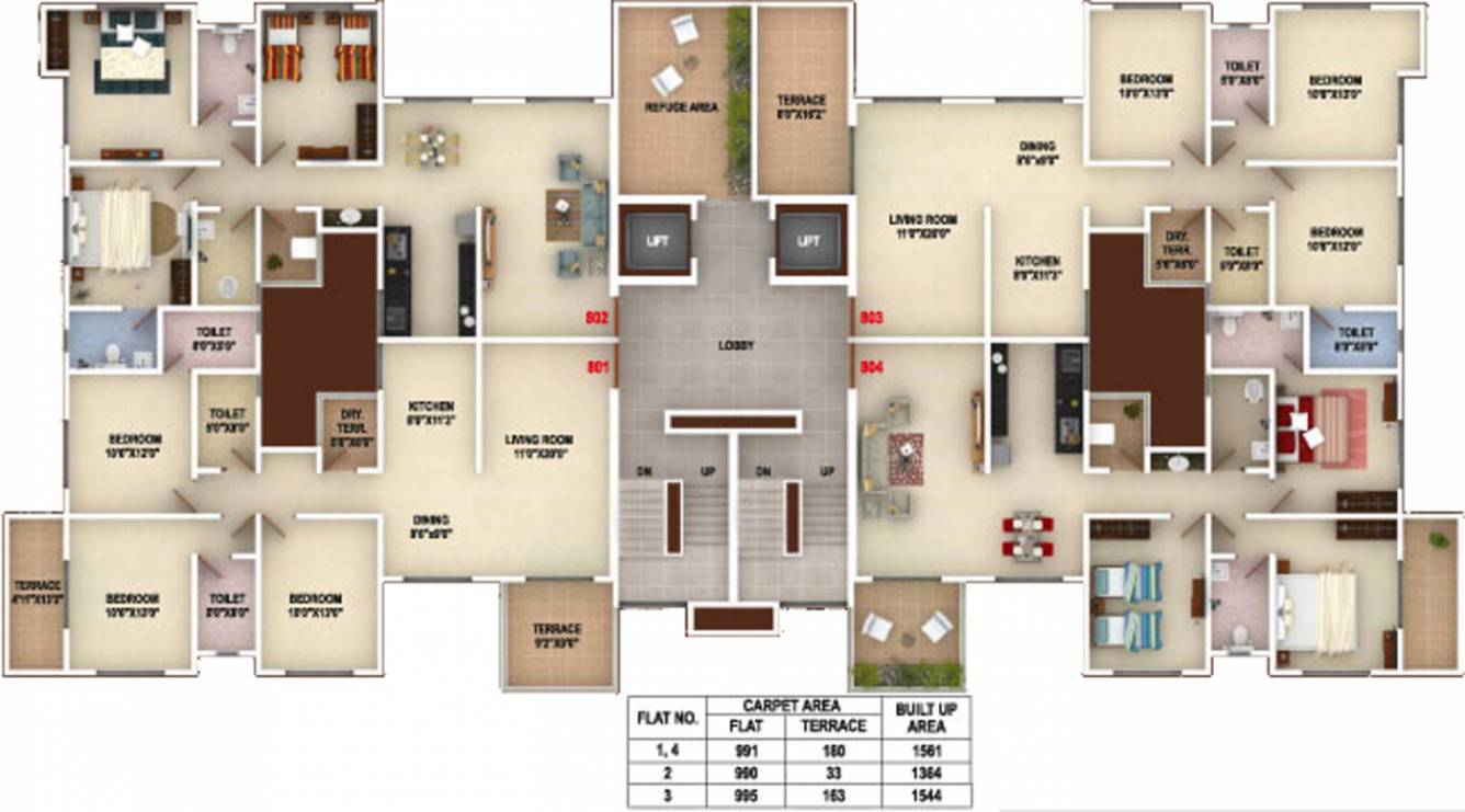  emerald Images for Cluster Plan of Gagan Emerald