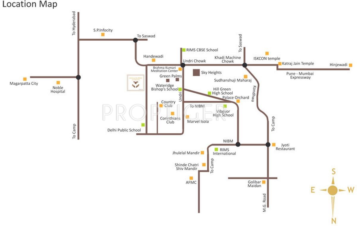 Images for Location Plan of Atria Dhanashree Aangan