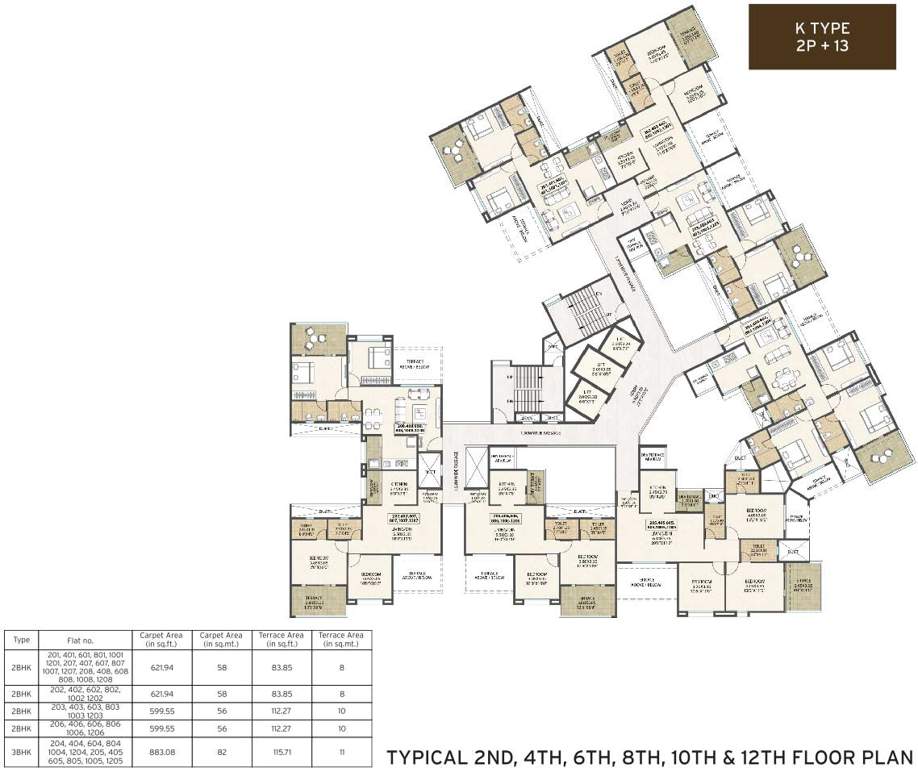 Images for Cluster Plan of Kolte Patil Western Avenue