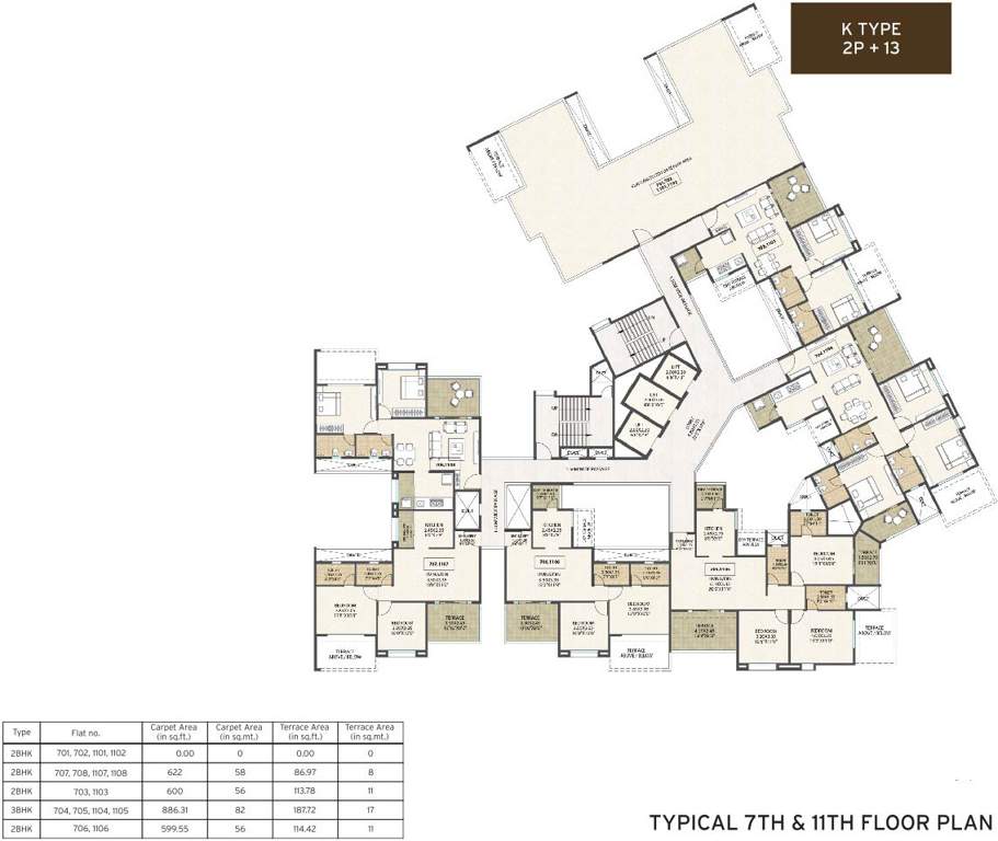 Images for Cluster Plan of Kolte Patil Western Avenue