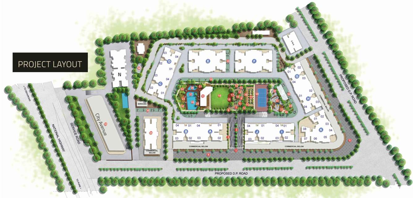 Images for Layout Plan of Kolte Patil Western Avenue