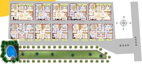 pearl Images for Cluster Plan of Vasavi Pearl
