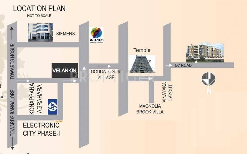 Images for Location Plan of Vasavi Rainbow