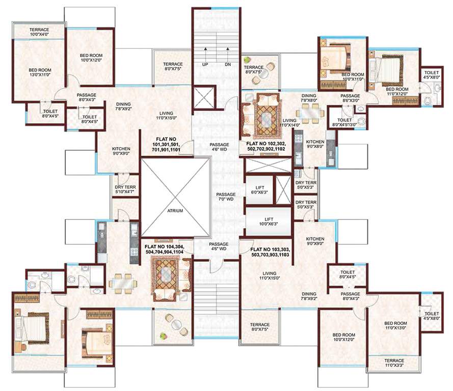 l axis Images for Cluster Plan of Pharande L Axis