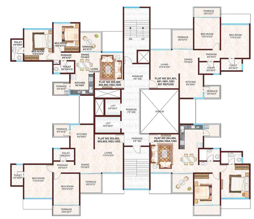 l axis Images for Cluster Plan of Pharande L Axis