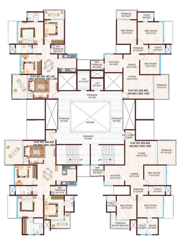 l axis Images for Cluster Plan of Pharande L Axis