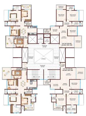 Images for Cluster Plan of Pharande L Axis l-axis Images for Cluster Plan of Pharande L Axis