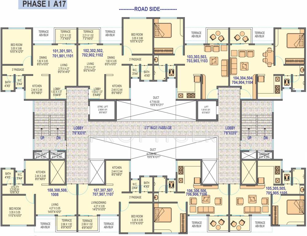 Images for Cluster Plan of Ishwar River Residency