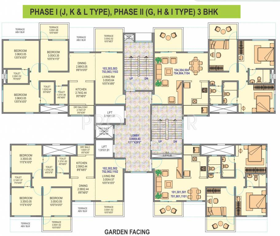 Images for Cluster Plan of Ishwar River Residency