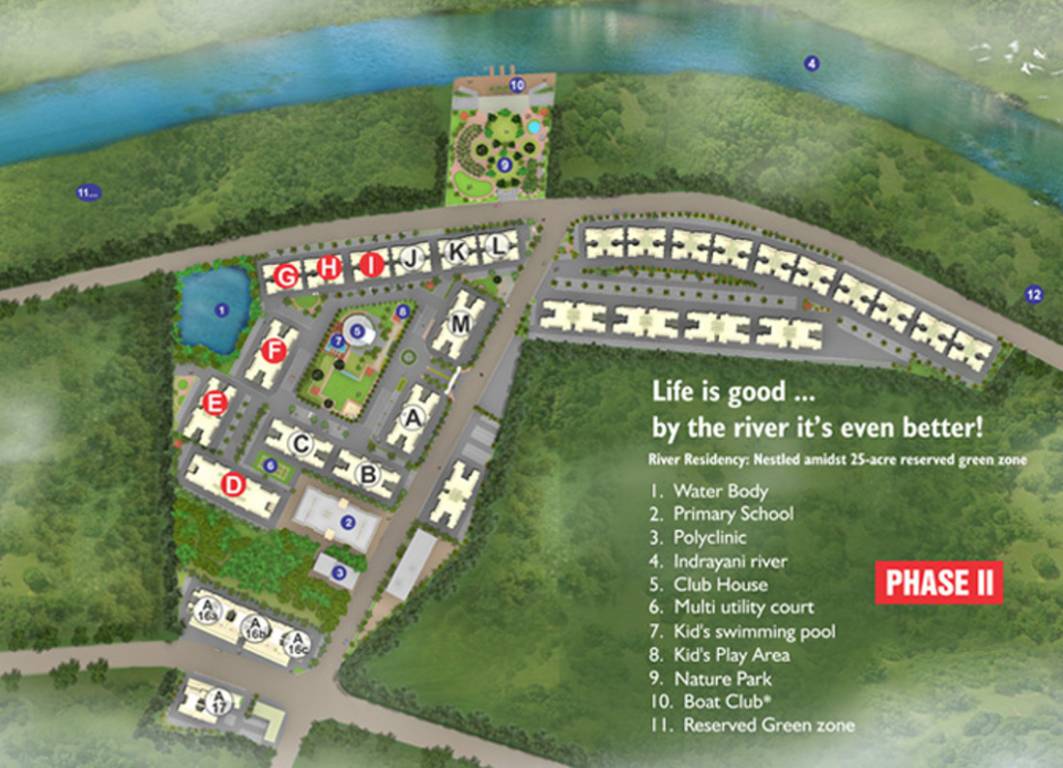Images for Layout Plan of Ishwar River Residency