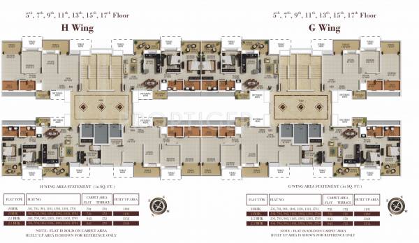 Images for Cluster Plan of Sukhwani Empire Square