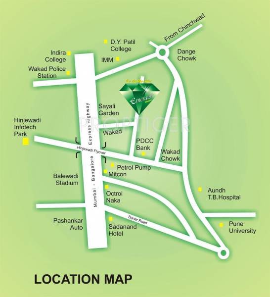 gawade emerald-phase-ii Location Plan