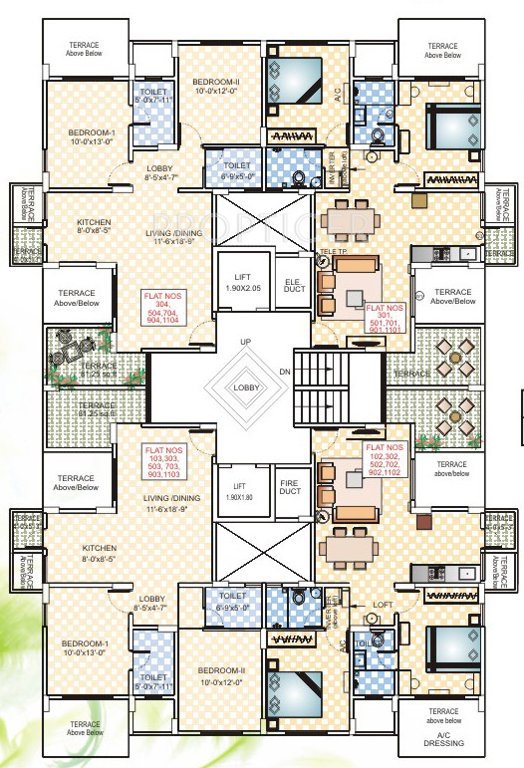 Images for Cluster Plan of Kakkad Madhuban