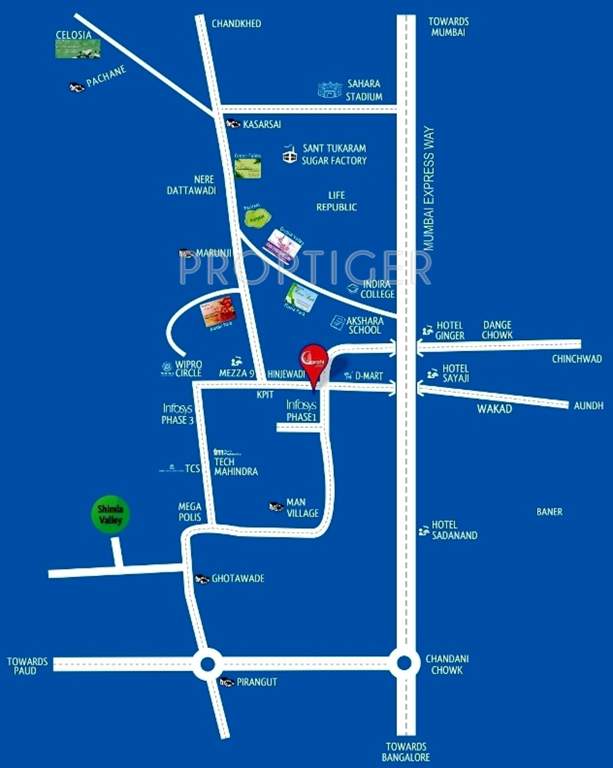 park Images for Location Plan of Aarohi Park