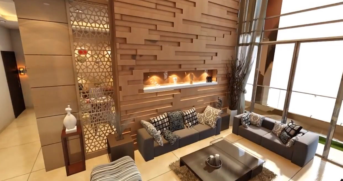  aravali one Living Area