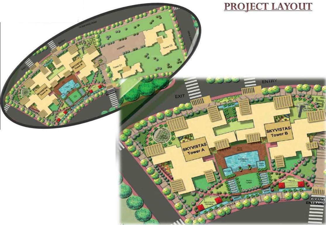  skyvistas Images for Layout Plan of Bharat Skyvistas
