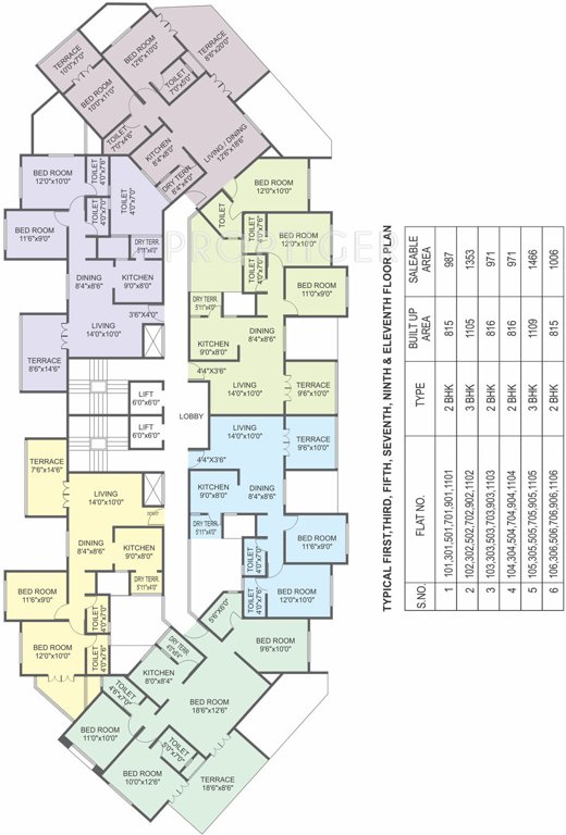Images for Cluster Plan of Sai Bhargav Nath Infra Abalone