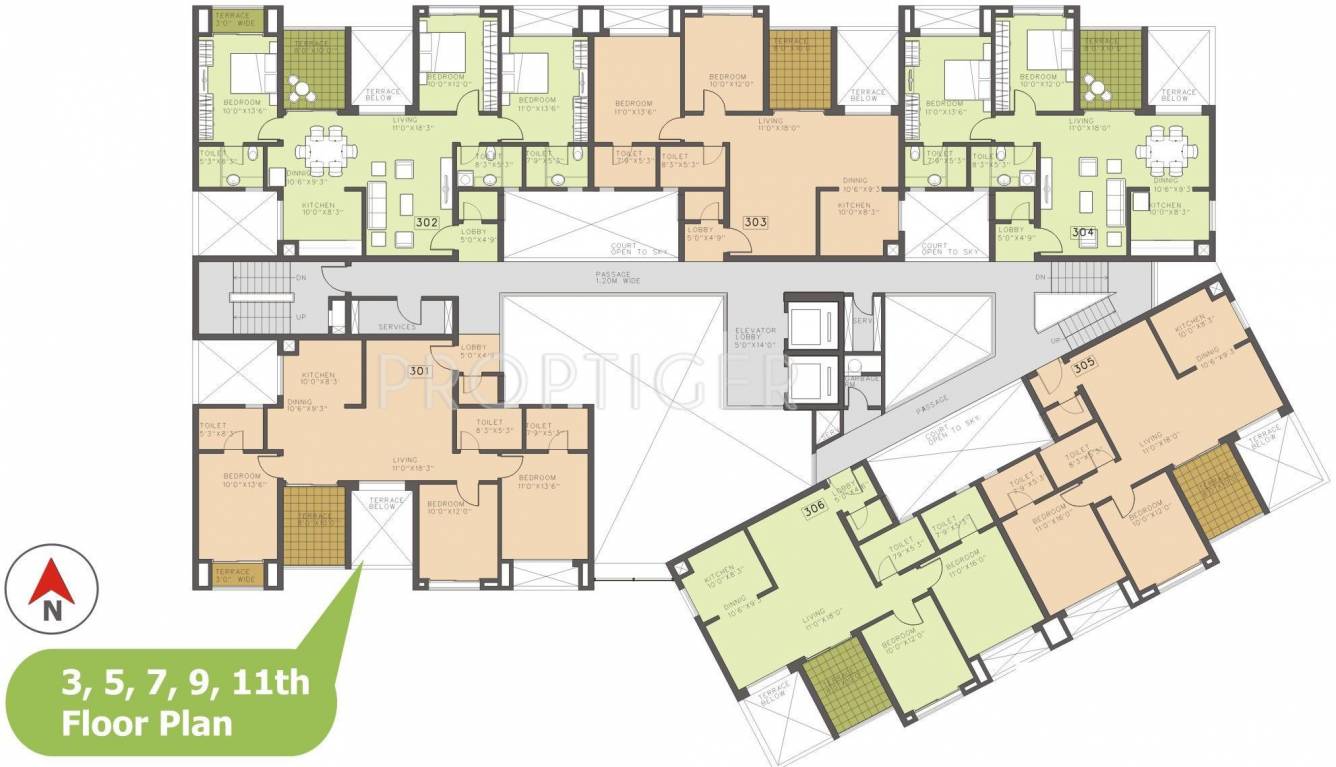 Images for Cluster Plan of Surya Span O Life