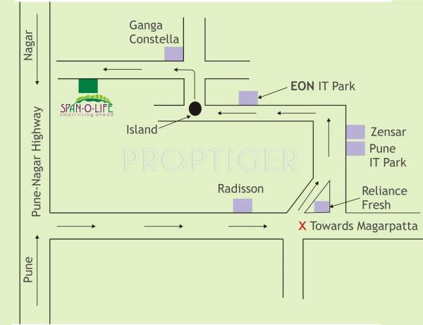 Images for Location Plan of Surya Span O Life Images for Location Plan of Surya Span O Life