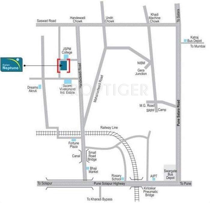  neptune Images for Location Plan of Ratan Neptune