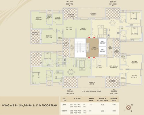 Images for Cluster Plan of Sharada Spandan Images for Cluster Plan of Sharada Spandan
