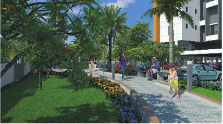 aishwaryam courtyard Landscaped Gardens