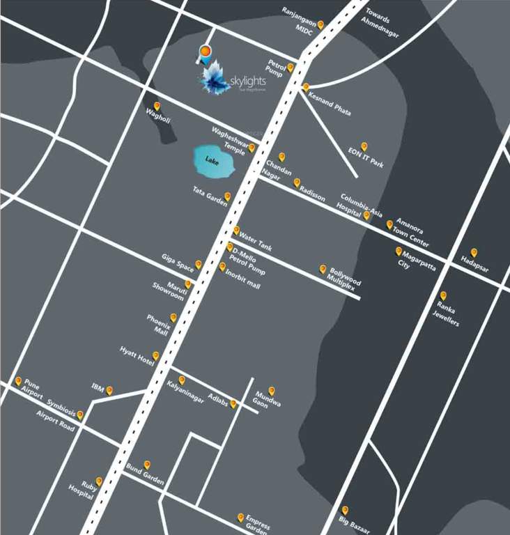 skylights Images for Location Plan of Ravinanda Skylights