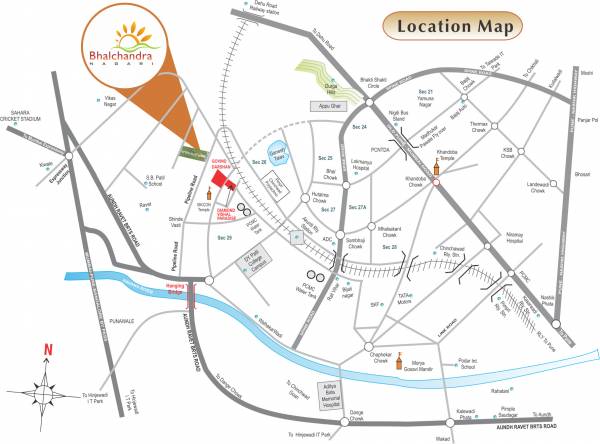 Images for Location Plan of Diamond Bhalchandra Nagari