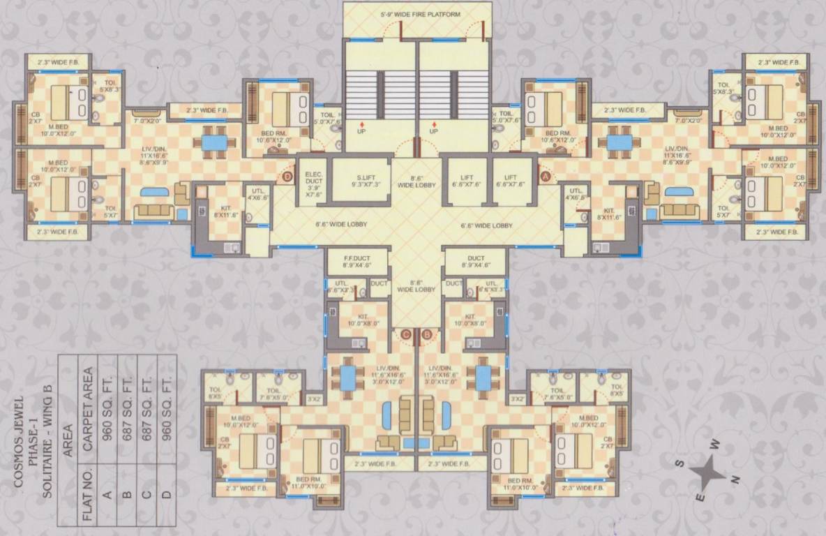 Images for Cluster Plan of Cosmos Jewels