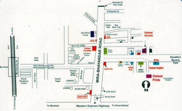 Images for Location Plan of Ostwal Orchid Building No 9 To 12