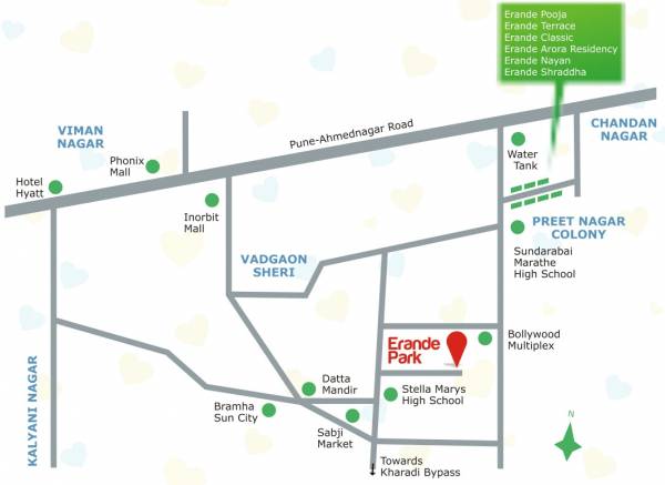 Images for Location Plan of Rama Erande Park Images for Location Plan of Rama Erande Park