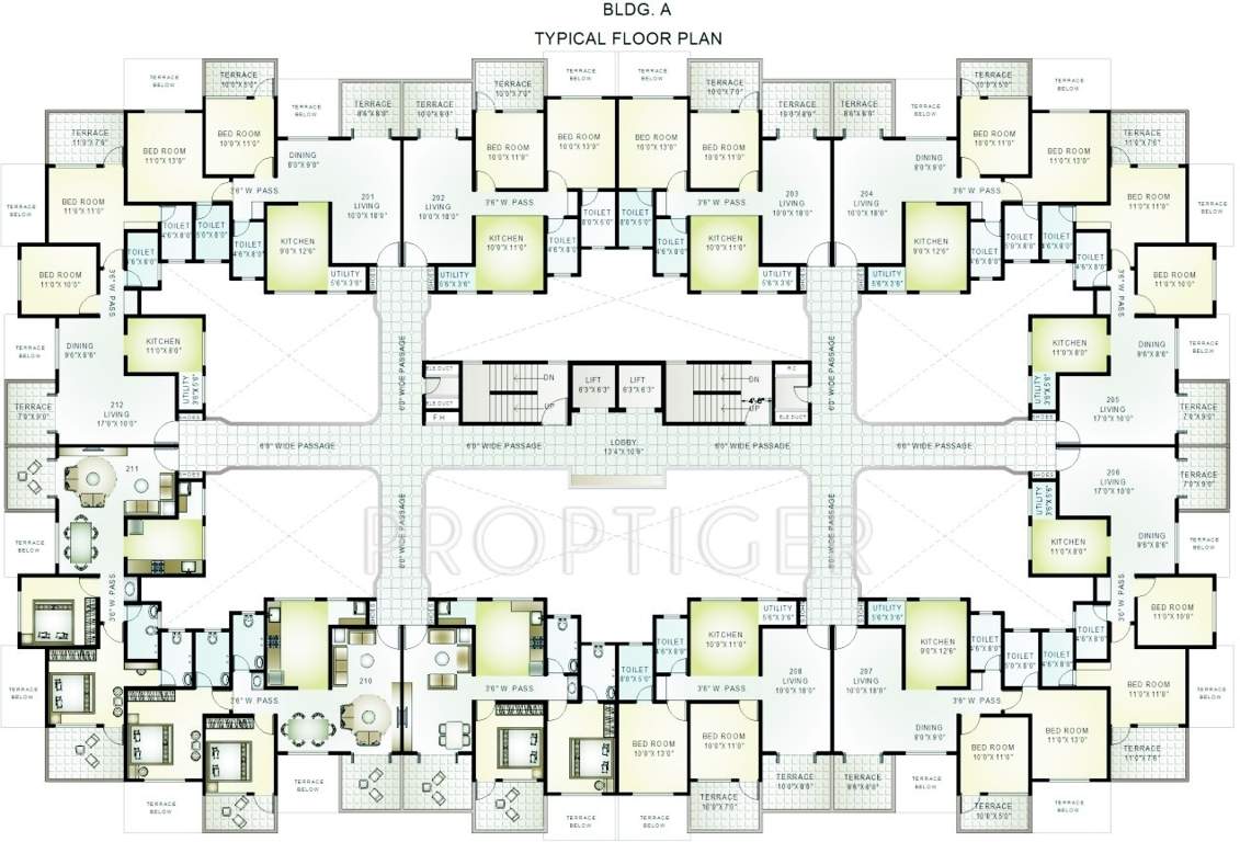  woods royale Images for Cluster Plan of Kharde Patil Woods Royale