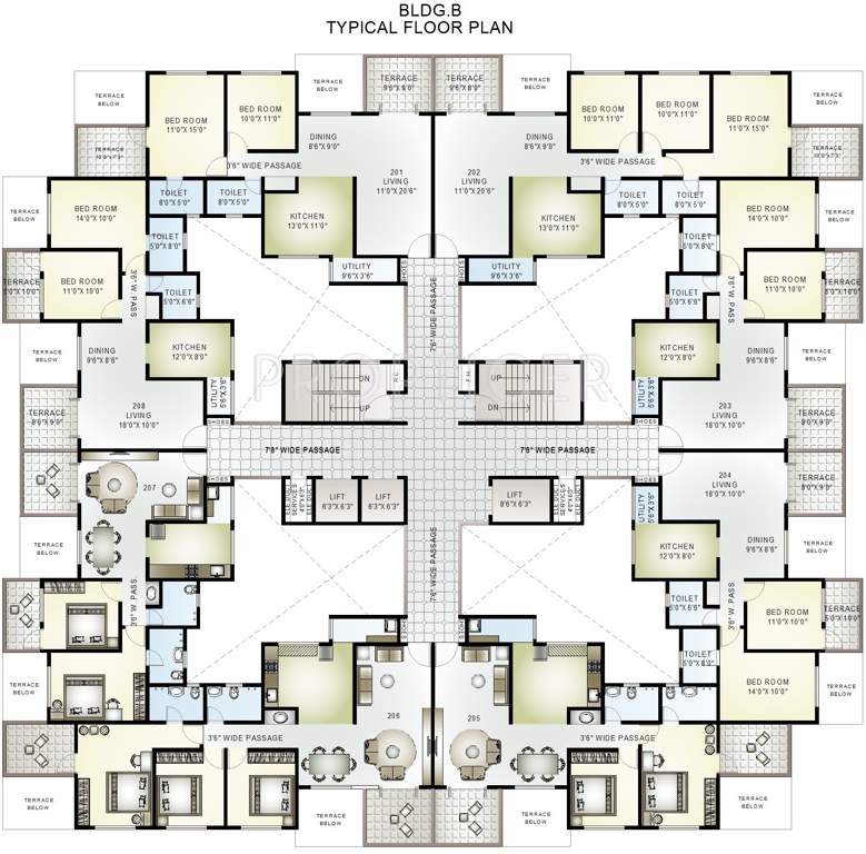  woods royale Images for Cluster Plan of Kharde Patil Woods Royale