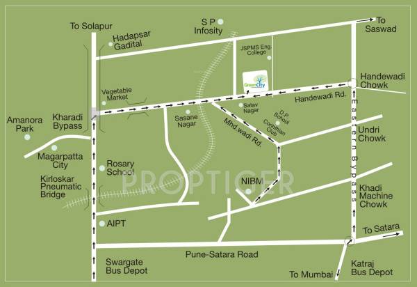  green-city Location Plan