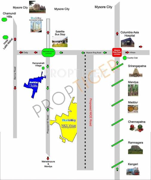 Images for Location Plan of Blue Valley Nice Vistas