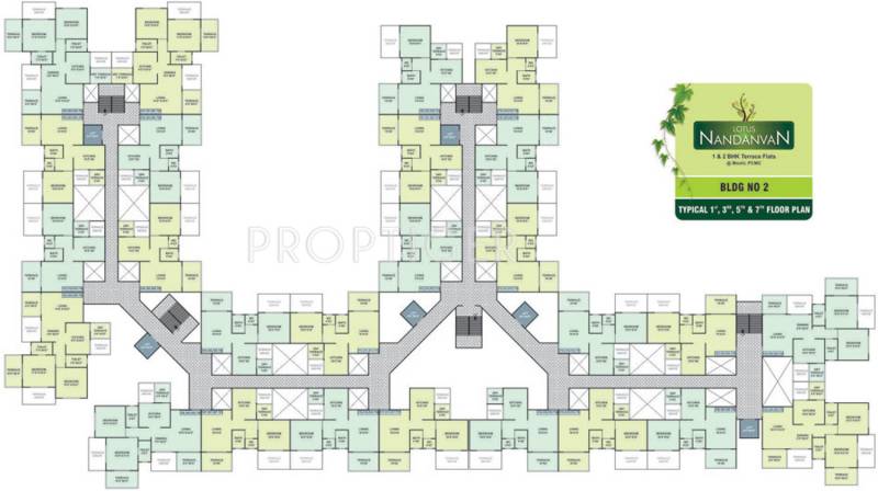 Images for Cluster Plan of Lotus Nandanvan 2